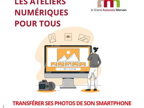 Atelier numérique : Transférer ses photos de son smartphone à son ordinateur