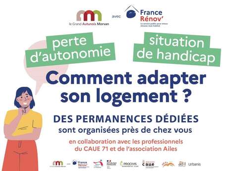 Permanence "Comment adapter son logement ? Perte d'autonomie, situation de handicap"
