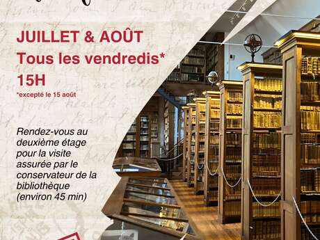 Visites commentées du Fonds Ancien de la bibliothèque patrimoniale d'Autun par le conservateur