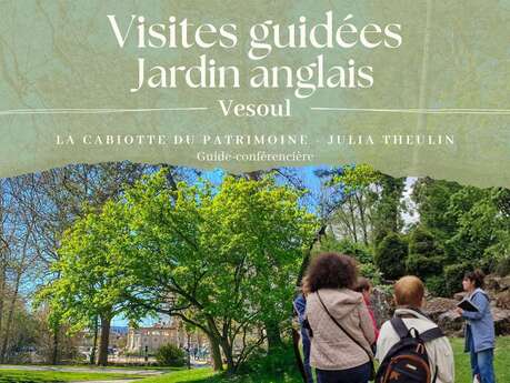 visites guidées au Jardin anglais