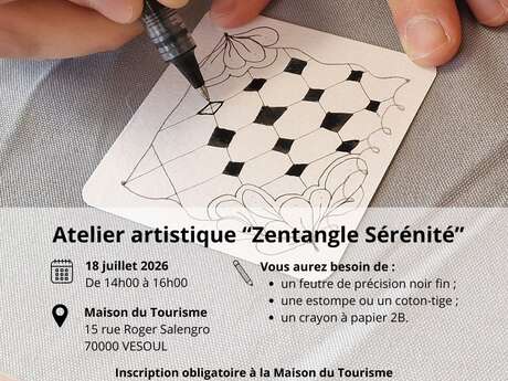 Activité Zentangle et sérénité