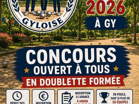 Concours pétanque à Gy