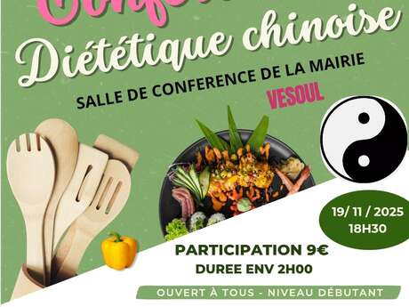 Conférence diététique chinoise