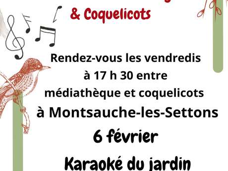 Les vendredis : ludo, biblio, bricolos, rigolos & Coquelicots