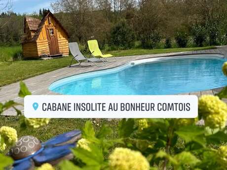 CABANE INSOLITE AU BONHEUR COMTOIS