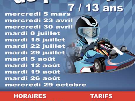 Stage de pilotage 7/13 ans