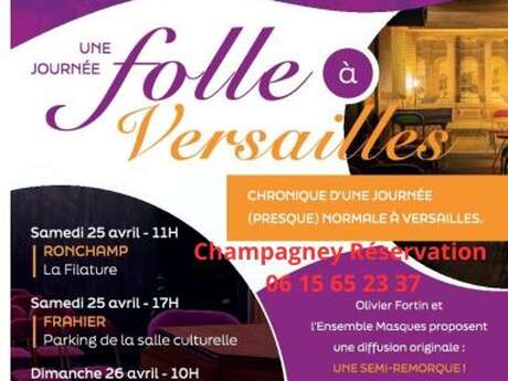 CAMION CONCERT L'échappée - Une journée folle à Versailles