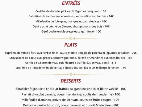 Fêtes de fin d'année 2025 - Citron Vert traiteur