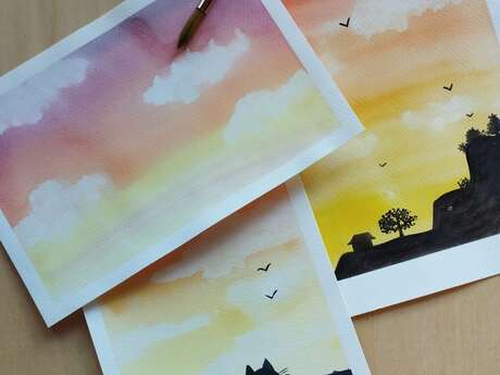 Atelier de peinture - Découverte de l'aquarelle