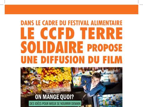 Ciné-débat "On mange quoi?"