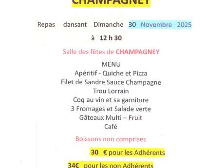 Repas dansant de l'Amicale des Houillières