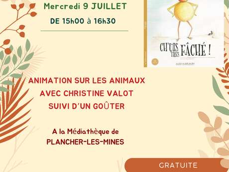 Animation sur les animaux "Ch'ui très fâché"