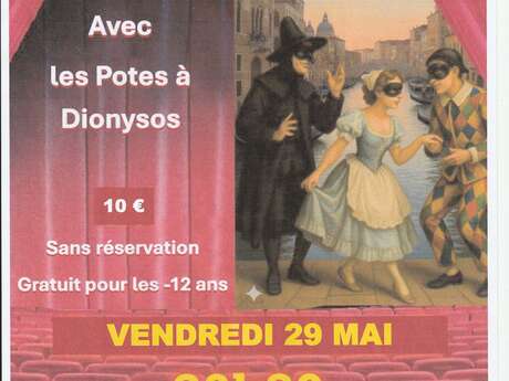 "LES RUSTRES" pièce de Carlo Goldoni avec "Les Potes à Dionysos"