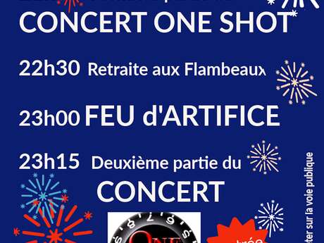 Concert et Feu d'artifice à VINCELOTTES