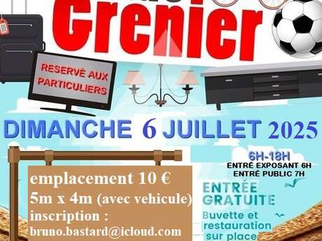Vide grenier du Racing Club Saônois