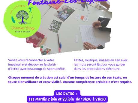 Atelier écriture créative