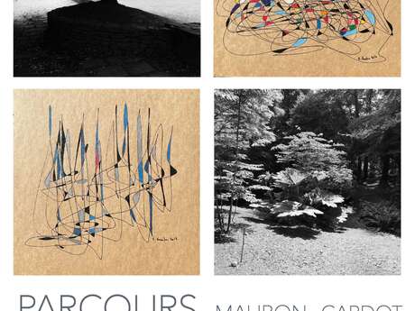 Exposition "Parcours" de Eric Maubon et Thierry Cardot (peintures, photos)