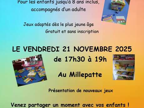 Atelier jeux de société