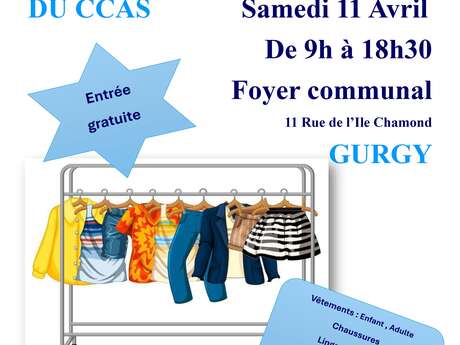 Braderie de la friperie du CCAS