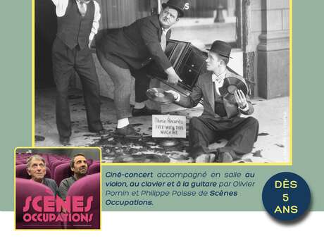 Ciné-concert - Laurel & Hardy Premiers coups de génie