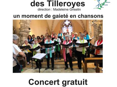 Concert avec Les Joyeux drilles des Tilleroyes