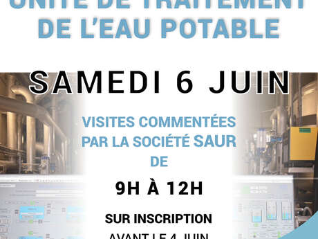 Portes ouvertes : Unité de traitement de l'eau potable