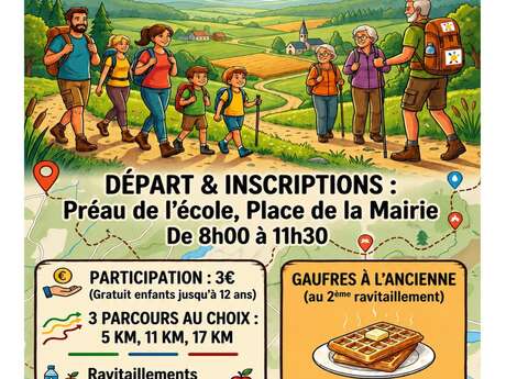 Randonnée Pédestre au profit du Téléthon