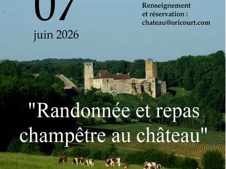 Randonnée et repas champêtre au château