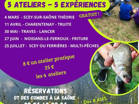 Ateliers d'initiation à la pêche