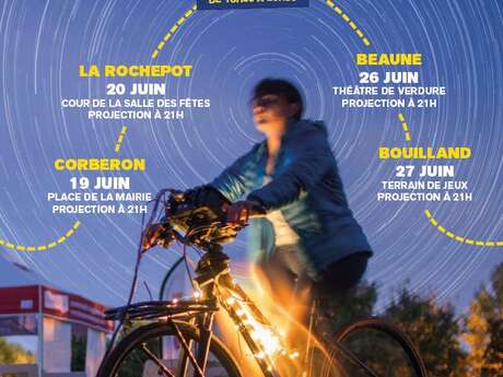 Projection de films documentaires en plein air - Association Cinécyclo