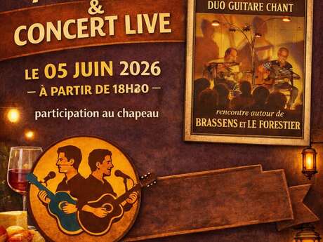 Apéro et concert live