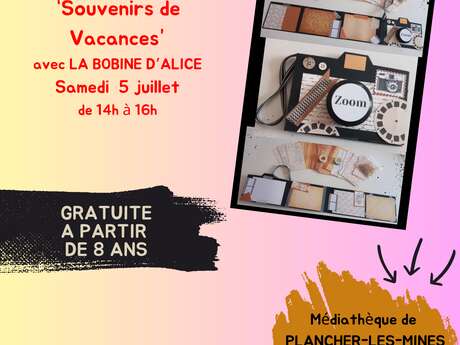Atelier Appareil photo "Souvenirs de vacances"