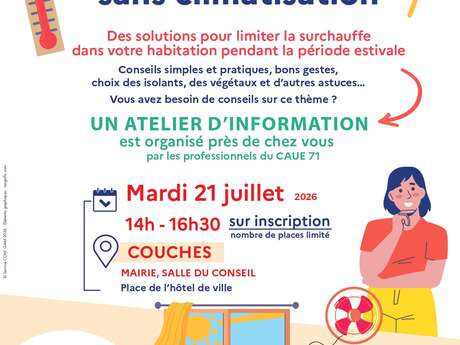 Atelier d'information : confort d'été sans climatisation