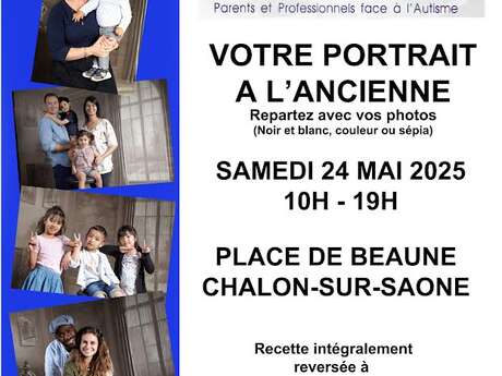 Votre portrait à l'ancienne