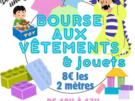 Bourse vêtements et jouets