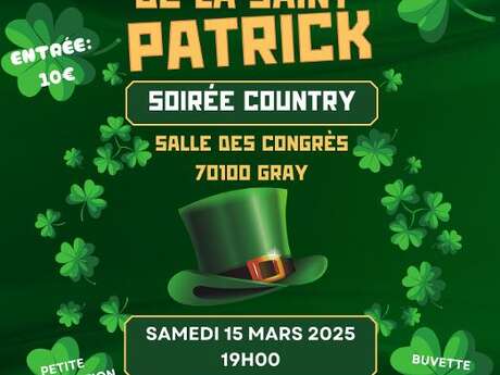 Le bal  de la Saint-Patrick - Soirée Country