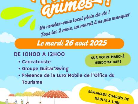 Les marchés animés !