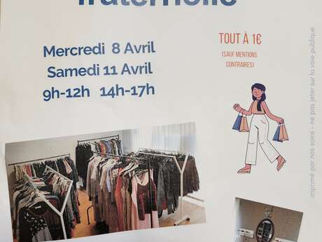 Braderie Fraternelle du Secours Catholique