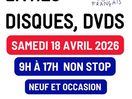 Braderie Livres, Disques, Dvd's