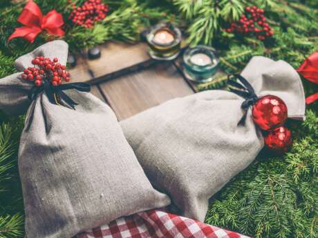 Atelier couture : Mon pochon de Noël