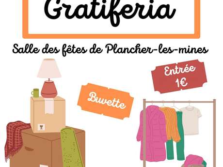 Gratiféria à  Plancher-les-Mines