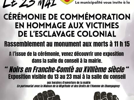 Exposition "Noirs en Franche-Comté au 18ème"