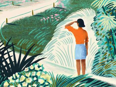 Rendez-vous aux jardins : jardin de la Pierre tranquille