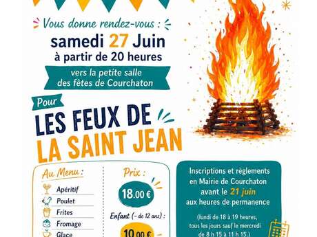 Feux de la St Jean et repas