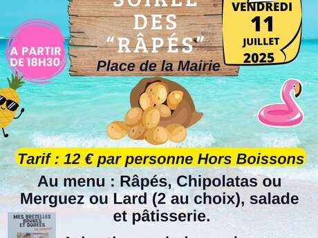 Festiv'été à Plancher-Bas - Soirée des "Râpés"