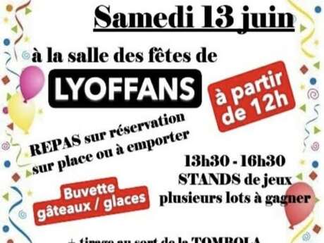 Kermesse de l'école de Lyoffans