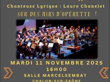 L'harmonie municipale/la vaillante de Chalon sur Saône