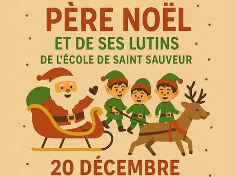 Parade du Père-Noël en Calèche