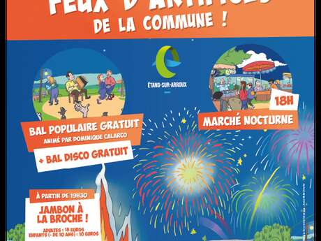 Jambon à la broche et Feux d'artifice