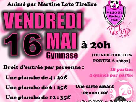 Super loto à Fretigney et Velloreille